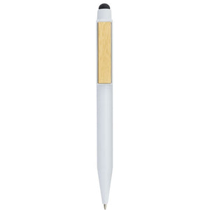 Stylo touch avec clip en bambou Bali