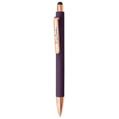 Stylo roller touch métallique 