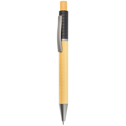 Stylo en bambou fibre de blé et métal Zeres