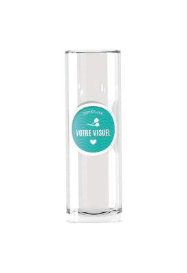 Verre tube personnalisé