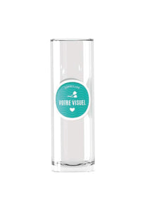 Verre tube personnalisé