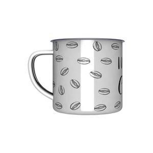 Mug en métal émaillé