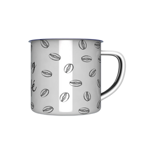 Mug en métal émaillé