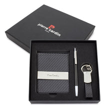 Charger l&#39;image dans la galerie, Set stylo fibre de carbone Pierre Cardin