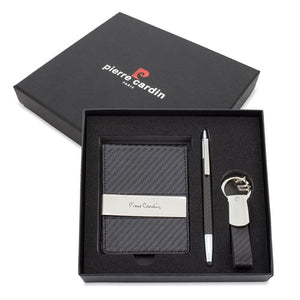 Set stylo fibre de carbone Pierre Cardin