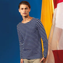 Charger l&#39;image dans la galerie, T-shirt marinière à manches longues homme