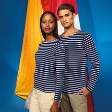 Charger l&#39;image dans la galerie, T-shirt marinière femme à manches longues
