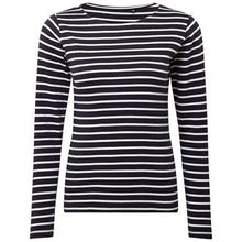 Charger l&#39;image dans la galerie, T-shirt marinière femme à manches longues