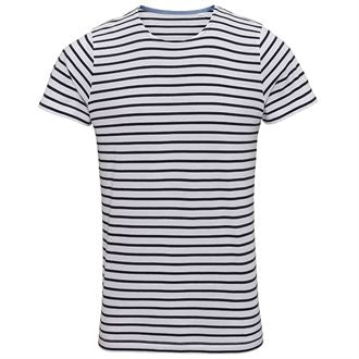 T-shirt marinière à manches courtes