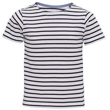 Charger l&#39;image dans la galerie, T-shirt marinière à manches courtes