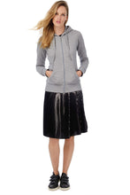 Charger l'image dans la galerie, Sweat-shirt femme zippé à capuche