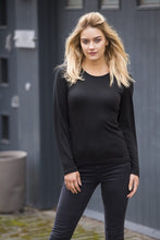 Charger l&#39;image dans la galerie, T-shirt manches longues Girlie Tri-Blend