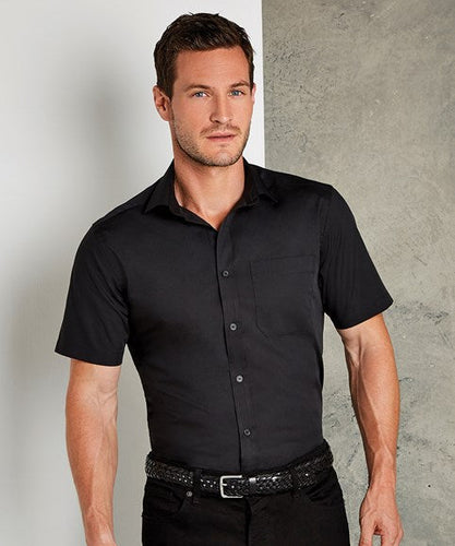 Chemise Popeline Homme manches courtes
