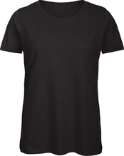 Charger l&#39;image dans la galerie, T-shirt biologique col rond femme