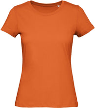 Charger l&#39;image dans la galerie, T-shirt biologique col rond femme