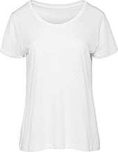 Charger l&#39;image dans la galerie, T-shirt biologique col rond femme