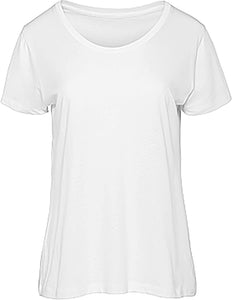 T-shirt biologique col rond femme