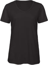 Charger l&#39;image dans la galerie, T-shirt Triblend col V femme