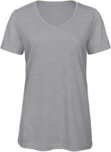 Charger l&#39;image dans la galerie, T-shirt Triblend col V femme
