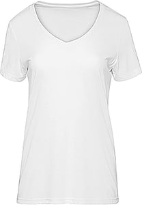 T-shirt Triblend col V femme