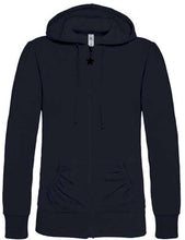 Charger l'image dans la galerie, Sweat-shirt femme zippé à capuche
