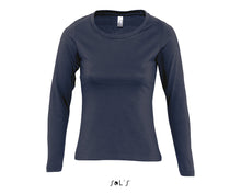 Charger l&#39;image dans la galerie, T-shirt manches longues femme Sol&#39;s Majestic