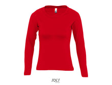Charger l&#39;image dans la galerie, T-shirt manches longues femme Sol&#39;s Majestic