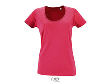 Charger l&#39;image dans la galerie, T-shirt femme col rond décolleté Sol&#39;s Metropolitan