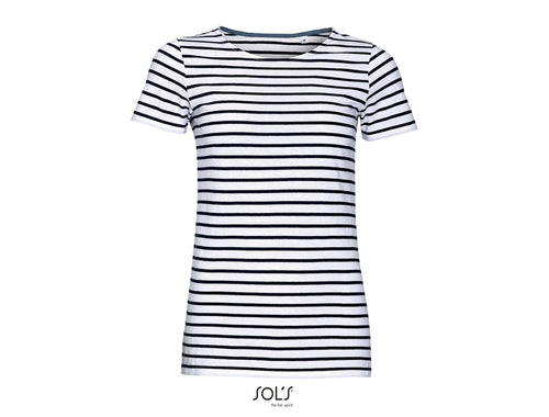 T-shirt marinière femme Sol's Miles Women