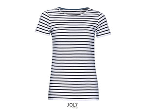 T-shirt marinière femme Sol's Miles Women