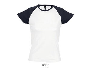 T-shirt femme raglan Sol's Milky