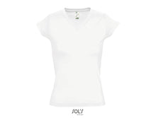 Charger l&#39;image dans la galerie, T-shirt femme col V Sol&#39;s Moon