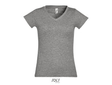 Charger l&#39;image dans la galerie, T-shirt femme col V Sol&#39;s Moon