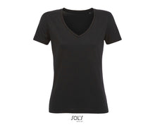 Charger l&#39;image dans la galerie, T-shirt femme fluide col V Sol&#39;s Motion