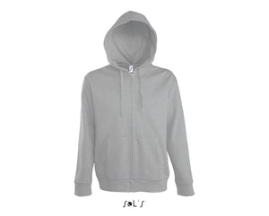 Veste zippée homme à capuche doublée Sol's Seven Men