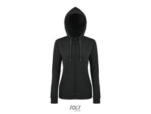 Charger l&#39;image dans la galerie, Veste zippée femme à capuche doublée Sol&#39;s Seven Women