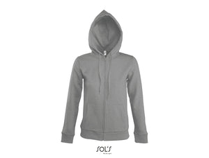 Veste zippée femme à capuche doublée Sol's Seven Women