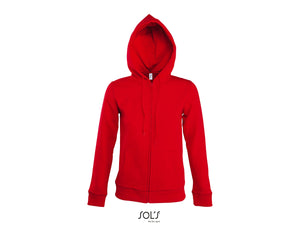 Veste zippée femme à capuche doublée Sol's Seven Women