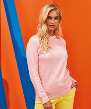 Charger l'image dans la galerie, Sweat-shirt femme à col rond bio