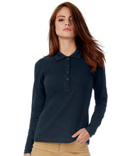 Charger l'image dans la galerie, Polo femme Safran manches longues