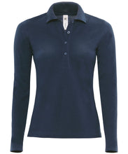 Charger l'image dans la galerie, Polo femme Safran manches longues