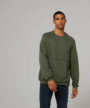 Charger l'image dans la galerie, Sweat-shirt col rond unisex à bords francs