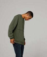Charger l'image dans la galerie, Sweat-shirt col rond unisex à bords francs