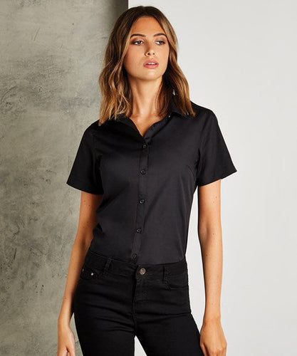 Chemise Popeline Femme manches courtes