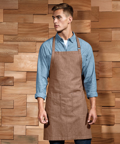 Tablier en denim biologique durable  issu du commerce équitable