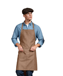 Tablier en denim biologique durable  issu du commerce équitable