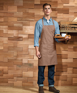 Tablier en denim biologique durable  issu du commerce équitable