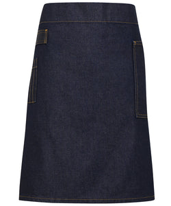 Tablier taille denim effet ciré Division