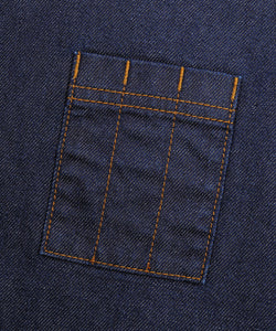 Tablier taille denim effet ciré Division