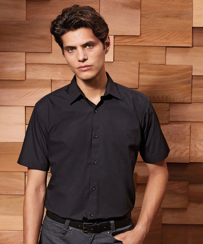 Chemise à manches courtes en popeline Supreme